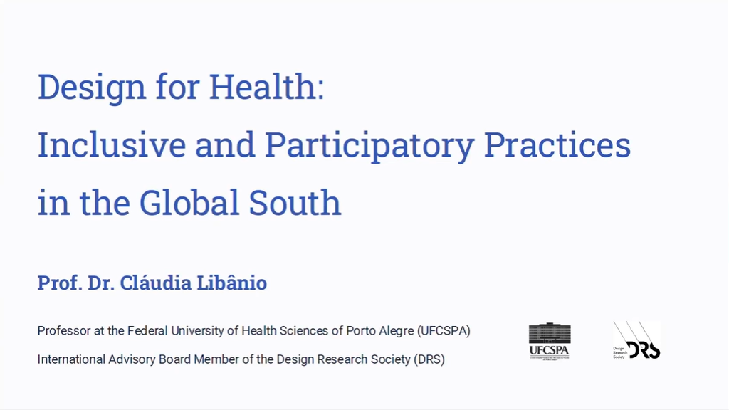 The opening presentation slide from the seventh GRACE-Epi webinar. Text reads "Design for Health: Inclusive and Participatory Practices in the Global South".